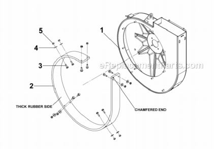 Liner_Assembly Diagram and Parts List for 5612-00-01  Little Wonder Leaf Blower / Vacuum